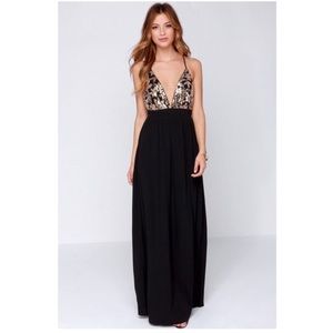 Lovers + Friends Good As Gold Maxi